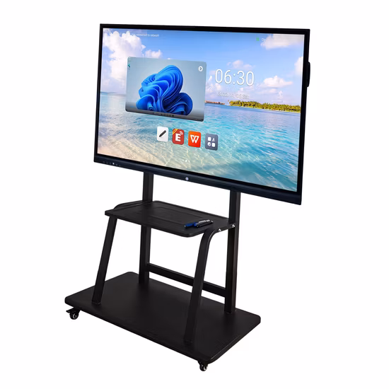 Camera+Dual WiFi Interactive Computer Touch Interactive Flat Panel Smart Board Miboard Kiosk Conference Meeting Whiteboard Display LCD Screen All in One