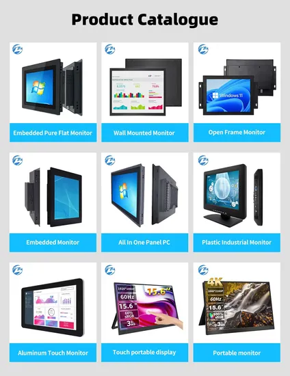 21.5-Inch + 19.1-Inch Dual LCD Screens Indoor Elevator LCD Digital Signage Kiosk Touch Display Screen with Remote Digital Signage Software Management