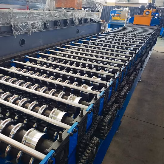 Fabricant de vente directe d'usine 836 rouleau de tôle de toit de panneau métallique galvanisé ondulé formant la machine